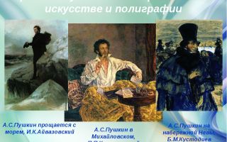 Образ пушкина в изобразительном искусстве