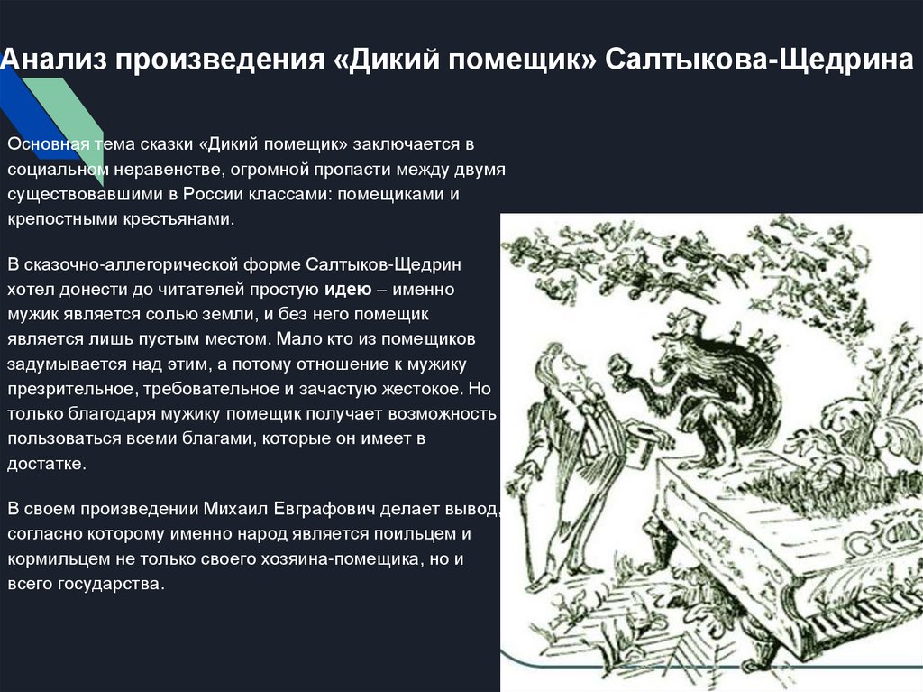 Сочинение по теме Салтыков-Щедрин: краткое содержание небольших сказок