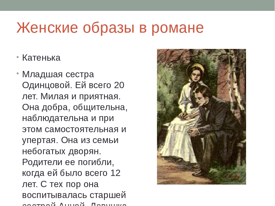 Сочинение по теме Женские образы в романе Тургенева Отцы и дети